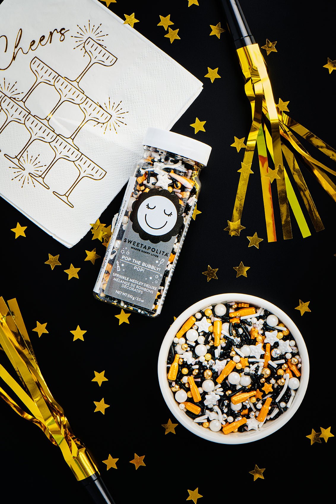 Pop the Bubbly! Sprinkle Medley Deluxe Bulk - Sweetapolita